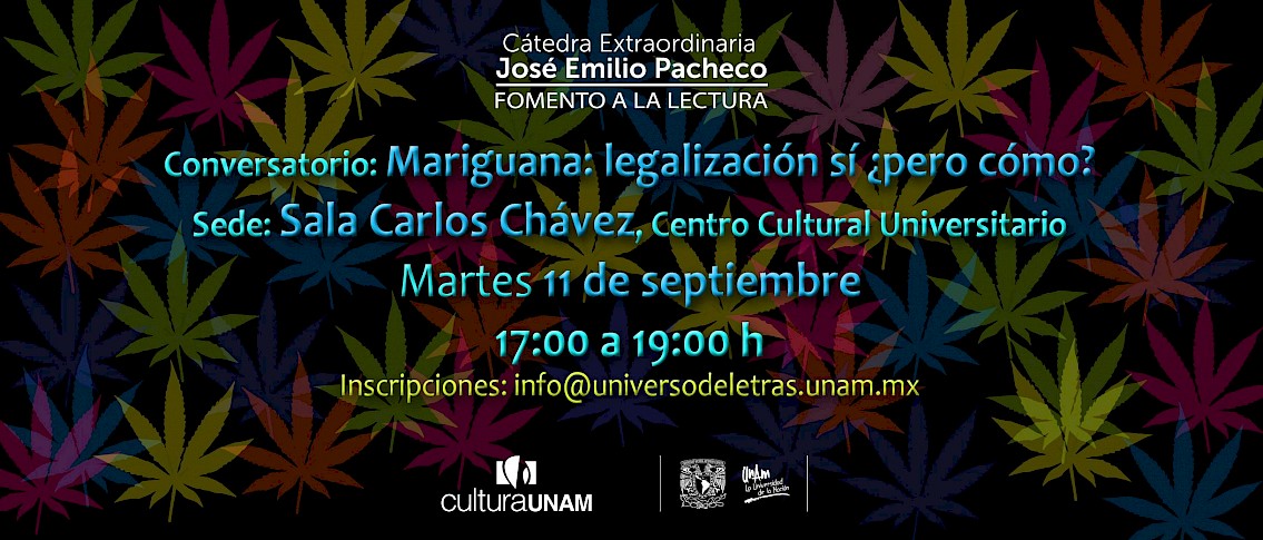 Anuncio del evento en facebook organizado por Universo de Letras UNAM