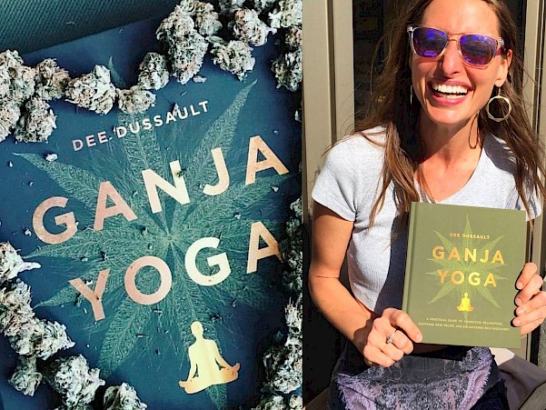 Dee Dussault y su libro Ganja Yoga.